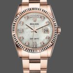 Rolex Day-Date 118235 Mother of Pearl White Dial 36mm Unisex Replica Watch