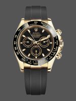 Rolex Daytona 116518LN Black Dial Yellow Gold 40mm Mens Replica Watch