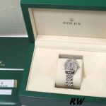 Rolex Datejust 179174 Mother of Pearl White Dial Fluted Bezel 26MM Lady Replica Watch - Image 6