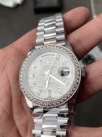 Rolex Day-Date 228349RBR Meteorite Dial Diamond Bezel 40mm Mens Replica Watch - Image 7