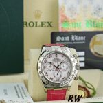 Rolex Daytona 116519 Rose MOP Arabic Pink Strap 40mm Mens Replica Watch - Image 6