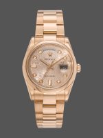 Rolex Day-Date 118205 Jubilee Champagne Dial 36mm Unisex Replica Watch