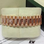 Rolex Day-Date 118205 Dark Mother of Pearl Black Dial 36mm Unisex Replica Watch - Image 5