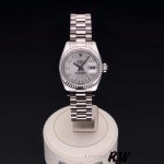 Rolex Datejust 179179 Silver Diamond Dial Fluted Bezel 26MM Lady Replica Watch - Image 2