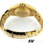 Rolex Yacht-Master 168628 White MOP Dial Yellow Gold 35MM Unisex Replica Watch - Image 5