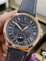 Patek Philippe Complications Rose Gold Blue 5224R 001 42mm Replica - Image 5