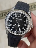 Patek Philippe Aquanaut 5167 300G 010 Black & Green & Brown 40mm - Image 5
