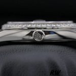 Rolex Day-Date 228349RBR Blue Roman Dial Diamond Bezel 40mm Mens Replica Watch - Image 4