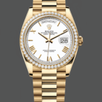 Rolex Day Date 36 Yellow Gold m128348rbr 0064 White Dial