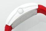 Franck Muller Women's Yacht Red Dial Leather Strap - Image 7