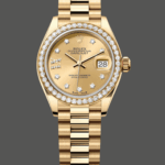 Rolex Datejust 28 Solid 18K Yellow Gold 279138RBR 0006 Women's Watch
