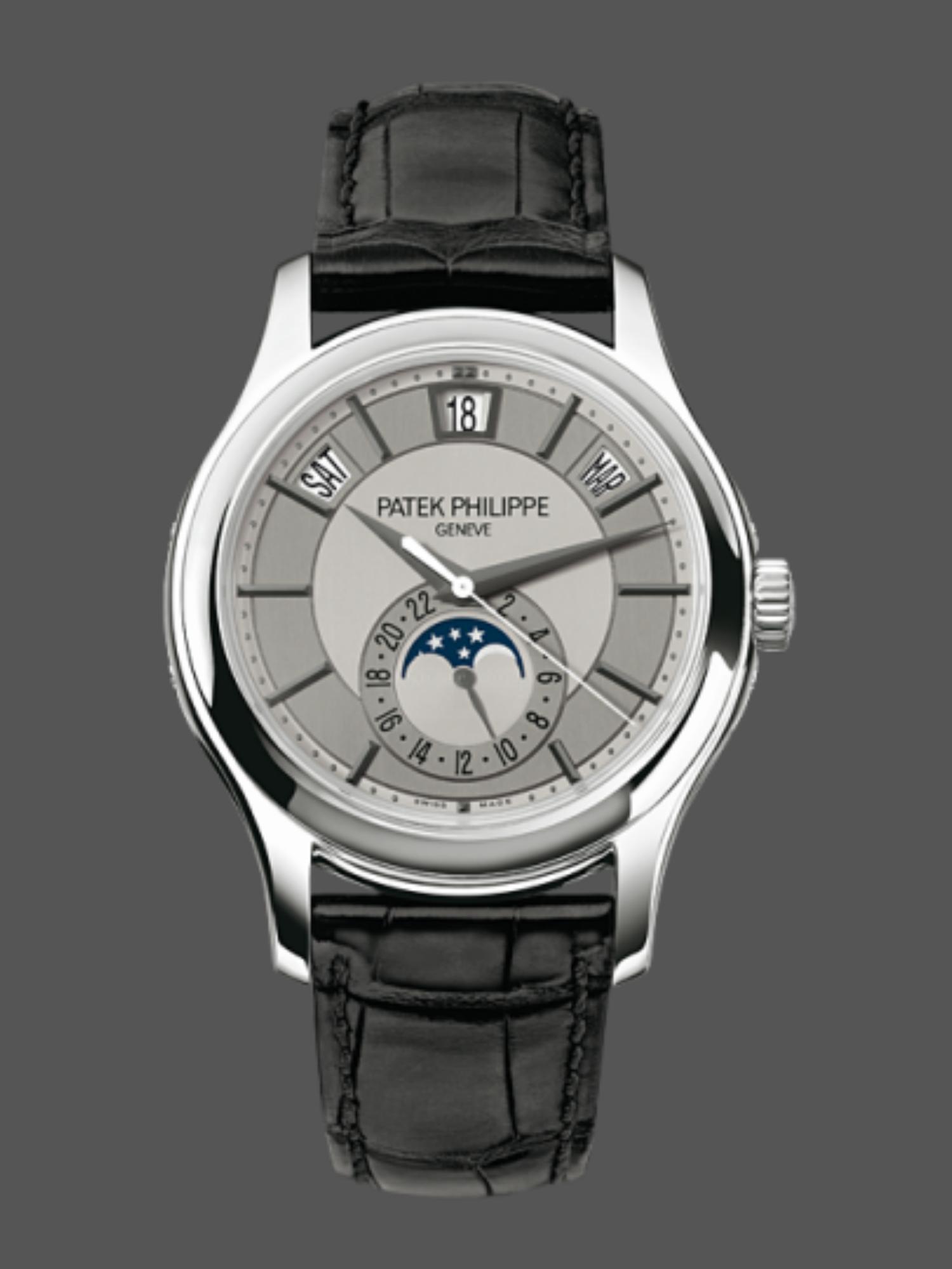 05EC7042-0DAD-CF69-2321-8FB70F658A2D Replica Patek Philippe Complications Annual Calendar 5205G 001 Mens Watch - Image 1
