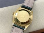 Rolex Day Date 36 Yellow Gold Champagne Dial 118138 0125 Green Strap - Image 9