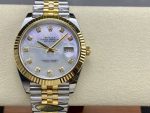 Rolex Datejust 126333 0018 41mm White Mother of Pearl Diamond Dial Men's Watch - Image 3