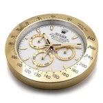 Rolex Daytona Gold & White Wall clock - Image 3