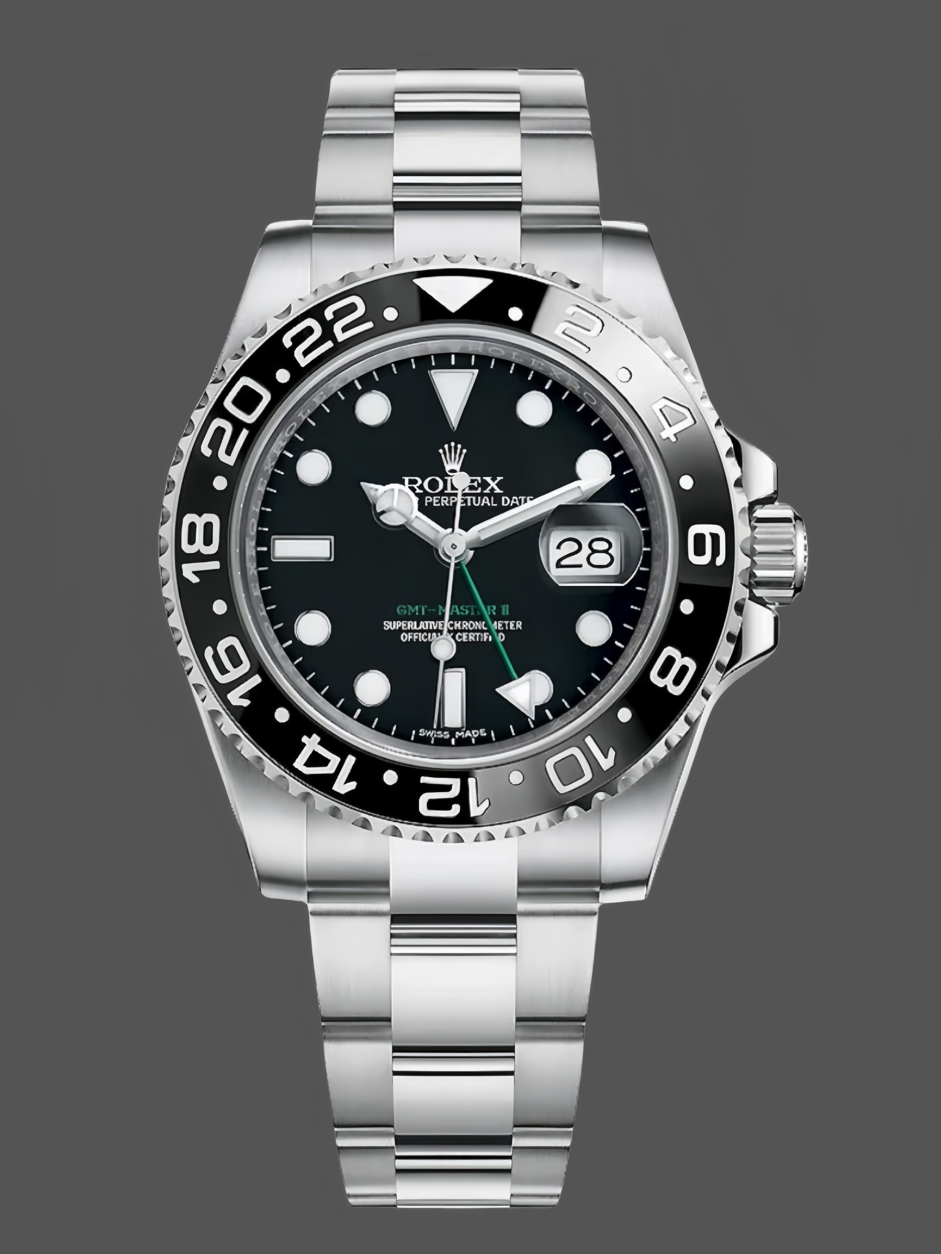 099B4E20-24A1-E1B9-054C-FD76497320AB Rolex GMT-Master II 40mm Black Bezel 116710LN Men's Watch - Image 1