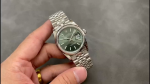 Rolex Datejust 36 Stainless Steel Mint Green Dial Jubilee M126200-0023 - Image 2