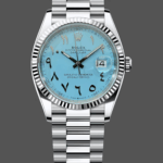 Rolex Datejust 41 Ice Blue Dial with Fluted Bezel 126334 Men's Watch