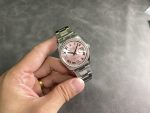 Replica Rolex Datejust 36 126284RBR 0024 Pink Roman Diamond Dial Lady Watch - Image 6