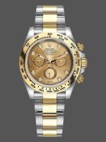 Rolex Cosmograph Daytona 116503 Yellow Gold Champagne Diamond Dial 40MM Mens Replica Watch