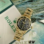 Rolex Submariner 1680/8 Black dial Yellow Gold 40mm Mens Replica Watch - Image 2