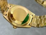 Rolex Datejust 31 Yellow Gold Green Dial m278278 0030 Women's Watch - Image 9