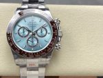 Rolex Platinum Cosmograph Daytona Ice Blue Index Dial Oyster Bracelet 126506 0001 - Image 3