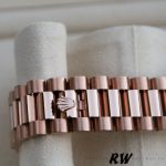Rolex Day-Date 118235 Rose Gold Chocolate Brown Dial 36mm Unisex Replica Watch - Image 15