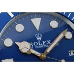 Rolex Submariner Blue & Gold Wall Clock - Image 3