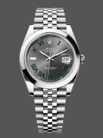 Rolex Datejust 41mm Stainless Steel m126300 0014 Slate Roman Jubilee