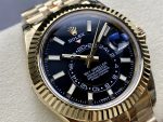 Rolex Sky Dweller 42mm18 kt Yellow Gold Black Dial m336938 0005 - Image 4