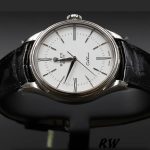 Rolex Cellini Time 50509 Black Leather Strap White Dial 39mm Mens Replica Watch - Image 14