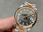 Rolex Datejust 36 Everose Gold Grey Dial Jubilee m126201 0013 - Image 5