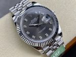 Rolex Datejust 41 Rhodium Diamond Dial Fluted Bezel m126334 0006 Men's Watch - Image 4