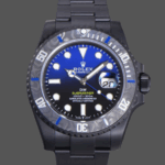 Rolex Submariner Diw 116610 PVD-DLC Stainless Steel Carbon Fiber Bezel Blue Dial
