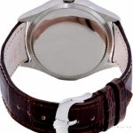 Rolex Cellini Date 50519 Brown Leather Black Dial 39mm Mens Replica Watch - Image 6