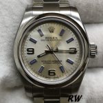 Rolex Oyster Perpetual 176200 Stainless Steel Silver Dial 26MM Lady Replica Watch - Image 2