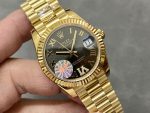 Rolex Datejust 31mm Yellow Gold M278278 0032 Dark Grey Roman VI President - Image 4