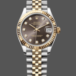 Rolex Datejust 31mm Stainless Steel and Yellow Gold 278273 0022 Grey Diamond Jubilee