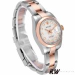 Rolex Datejust 179161 Stainless Steel and Everose Gold Silver jubilee anniversary Dial 26MM Lady Replica Watch - Image 2