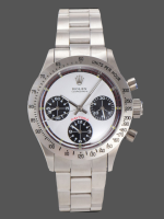 Rolex Daytona 6239 Stainless Steel White & Black Dial Vintage Men's Watch