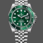 Rolex Submariner 116610LV Jubilee Bracelet 40mm Green Dial Men's Diver