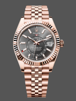 Rolex Sky Dweller 42mm Everose Gold and Slate Grey Dial M336935-0008
