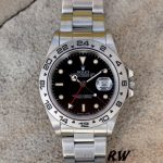 Rolex Explorer II 16550 Stainless Steel Black Dial 39MM Mens Replica Watch - Image 2