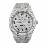 Audemars Piguet Royal Oak “Iced Out” 15400ST.OO.1220ST.02 Authentic Replica Edition - Image 4