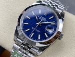 Rolex Datejust 41 Stainless Steel Smooth 126300 0024 Blue Stick Dial - Image 5