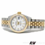 Rolex Datejust 179163 White Index Dial Domed Dezel 26MM Lady Replica Watch - Image 3