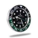 Rolex GMT Master Black & Green Wall Clock - Image 3
