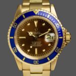 Rolex Submariner 1680/8 Tropical Dial yellow gold 40mm Mens Replica Watch