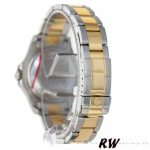 Rolex Yacht-Master 168623 Steel Yellow Gold Platinum Dial 35MM Unisex Replica Watch - Image 5